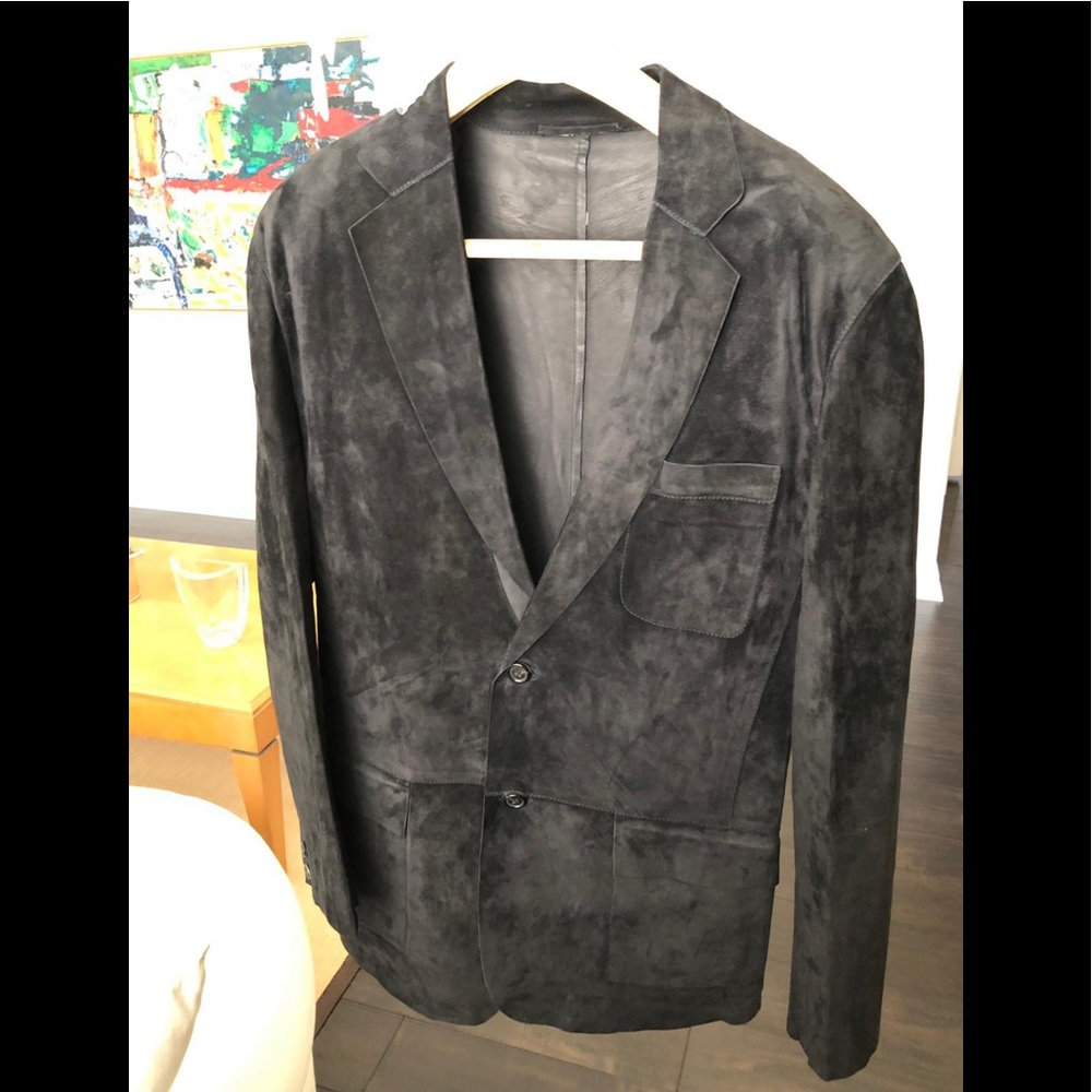 COPY - Gucci Suede Blazer Black size 46